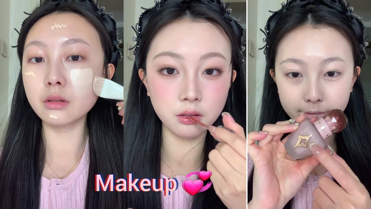 ASMR✨️✨️Makeup / Aesthetic/ Makeup Tutorial Video  💖🌱