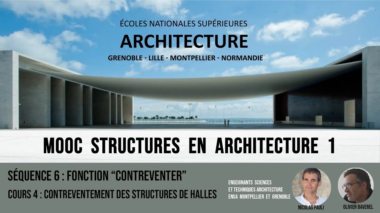 S6C4- CONTREVENTER -Contreventement de halles