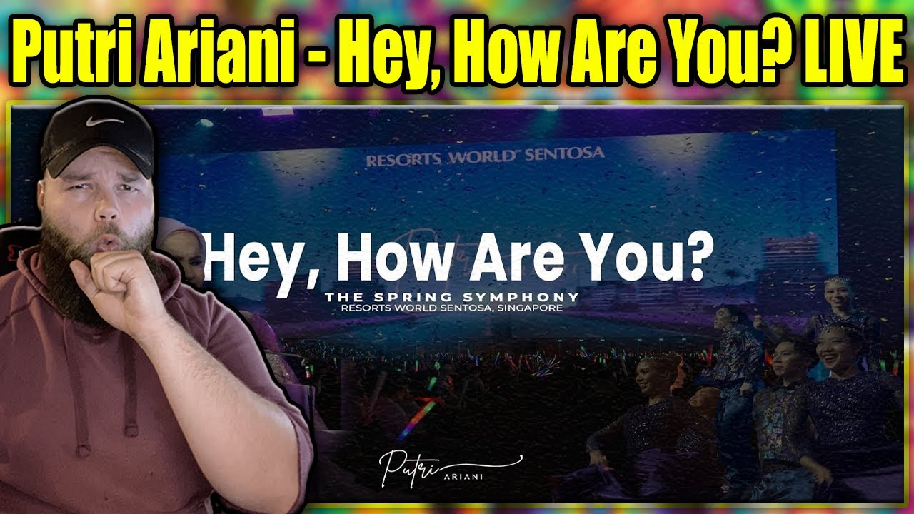 FIRST LISTEN TO: Putri Ariani - Hey, How Are You? Live {REACTION}