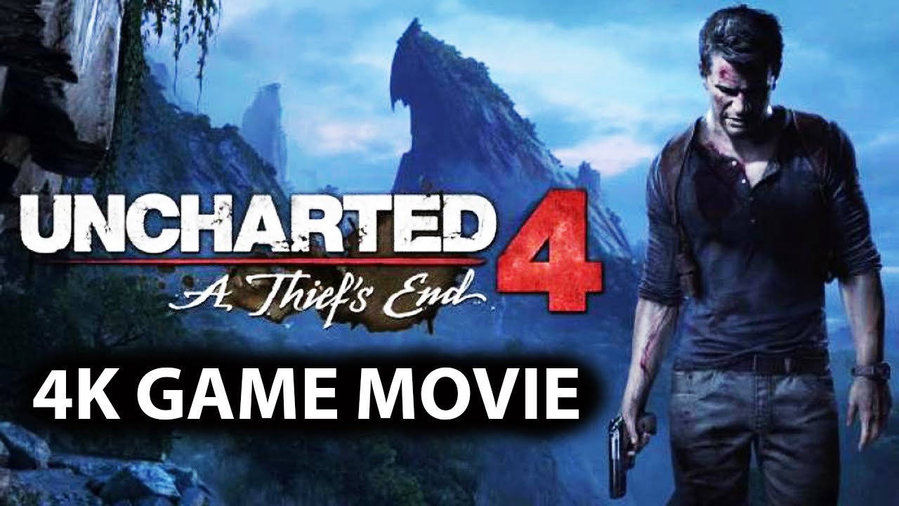 Uncharted 4 All Cutscenes (Game Movie) Full Story 4K 60FPS PS4 PRO