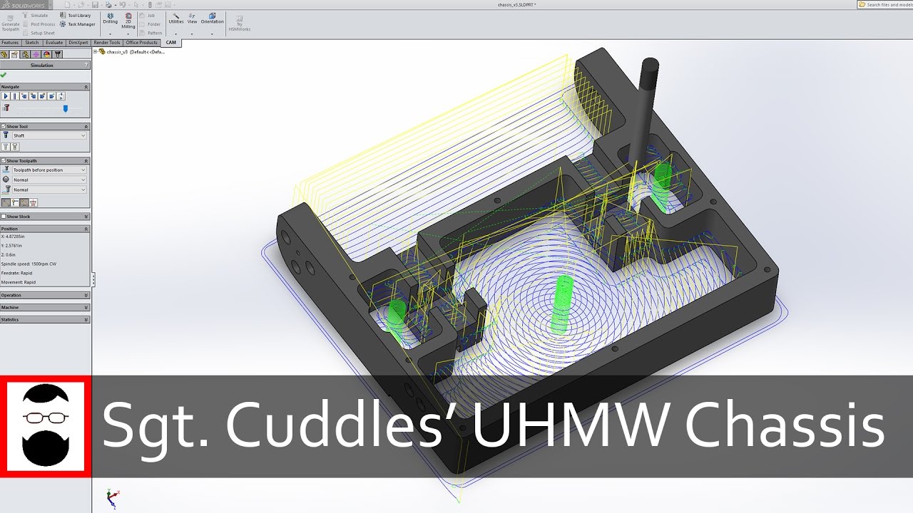 From Start to Part: Sgt. Cuddles UHMW Chassis