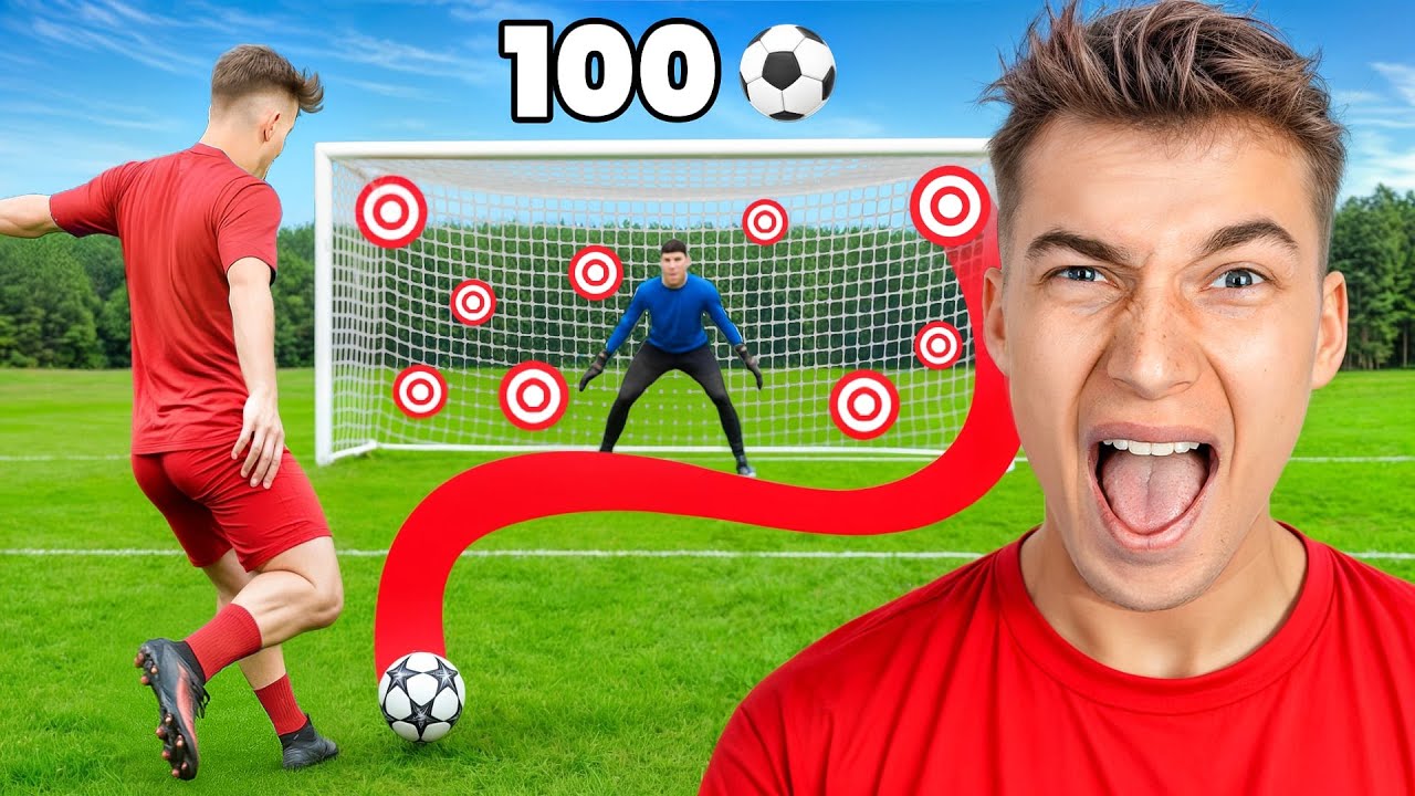 100 STRZAŁÓW vs BRAMKARZ (amator)