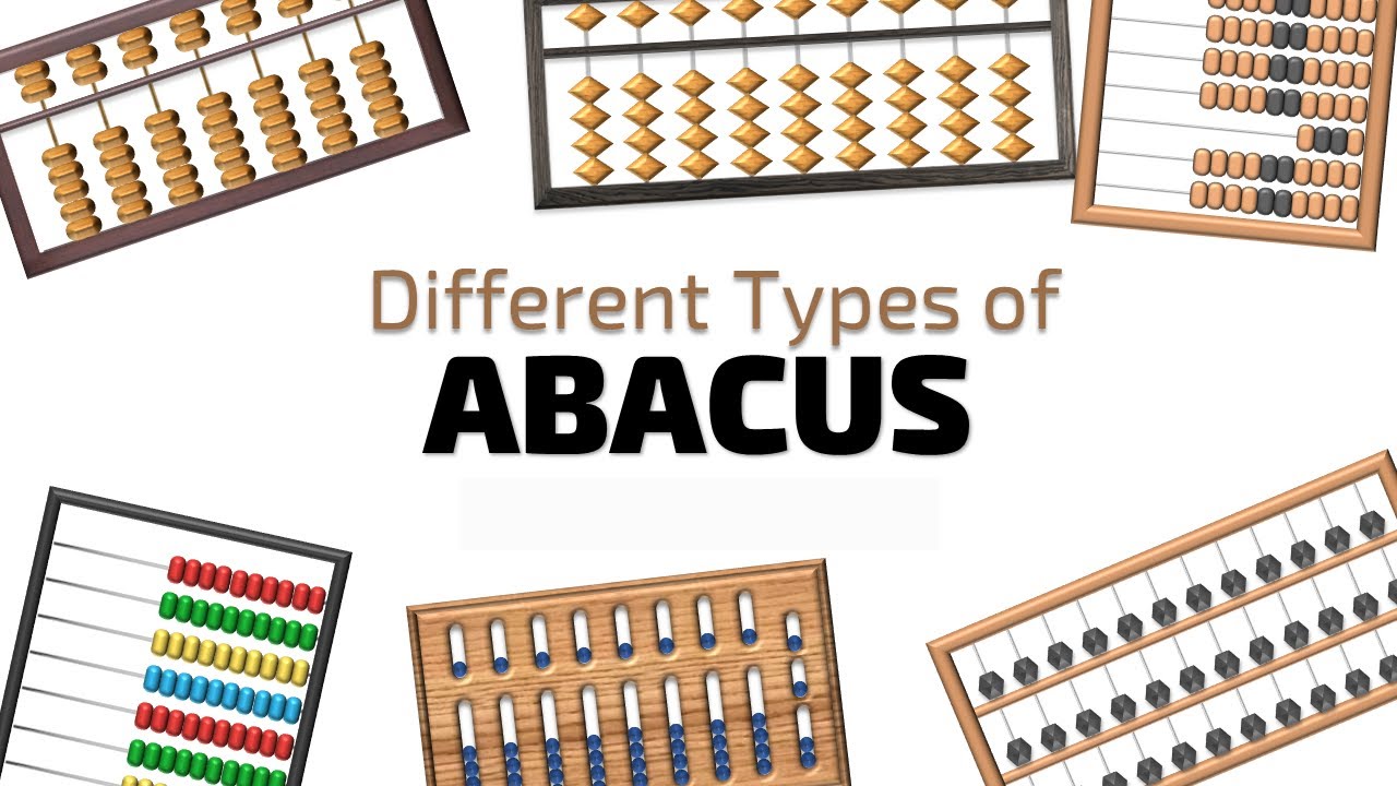 Different Types of Abacus - Chinese Suanpan - Japanese Soroban - Russian Schoty