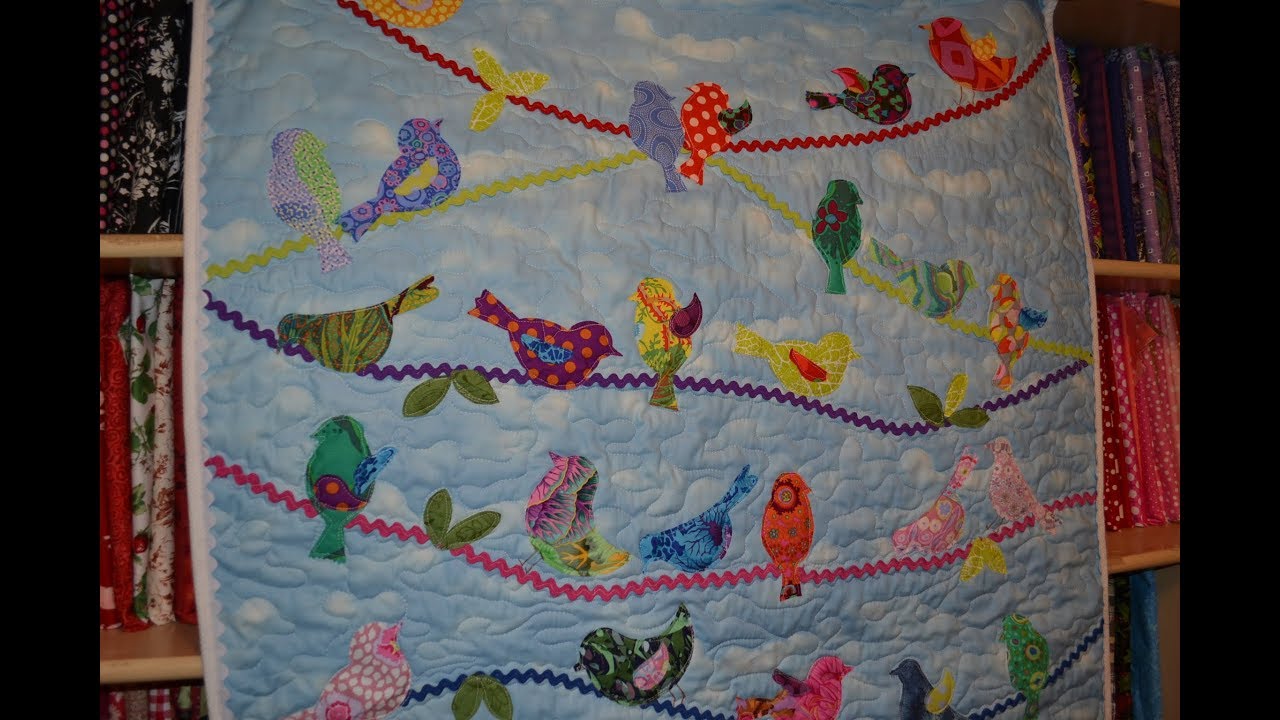 EPISODE 78 ~ Baby Quilt ~Bird on Wire Quilt
