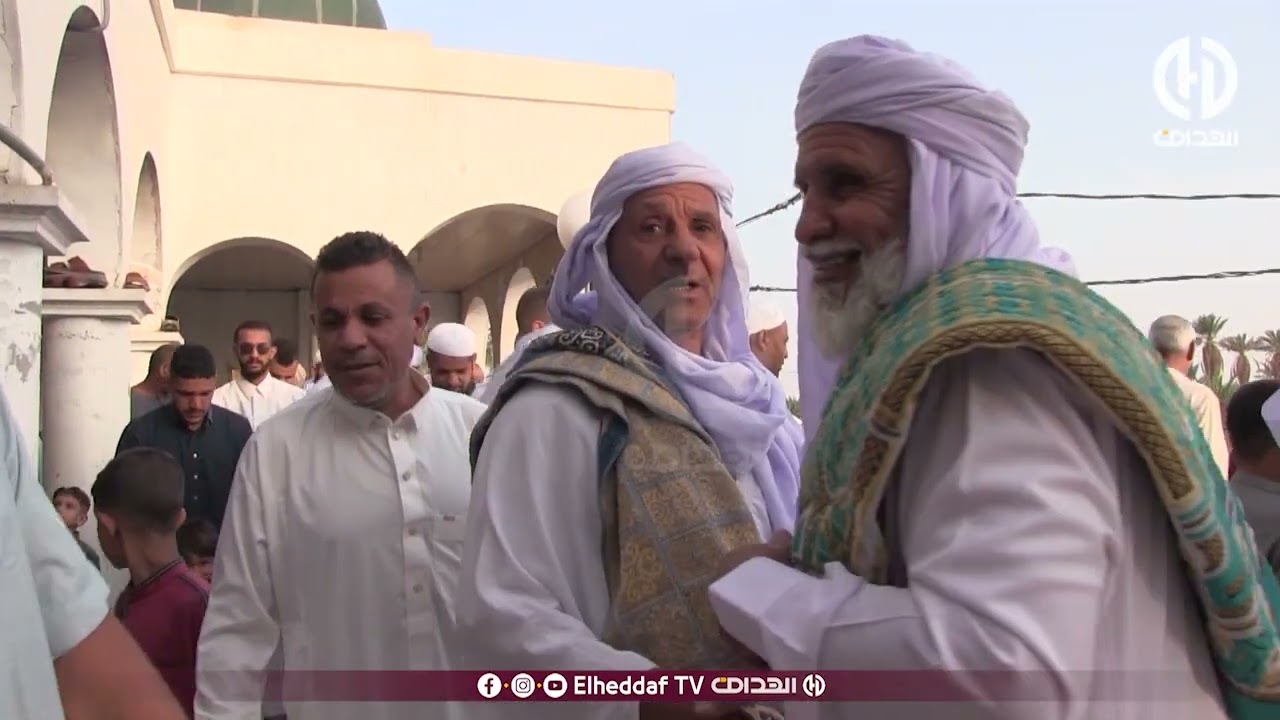شاهد ... أجواء صلاة العيد بولاية ورقلة