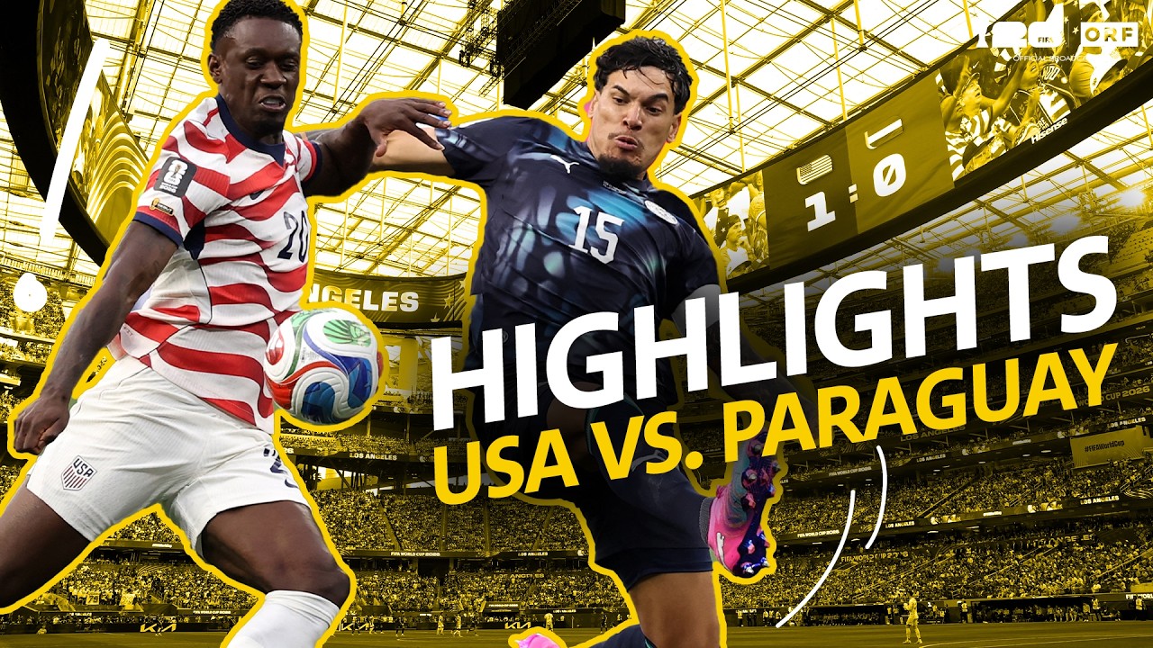 USA vs. PARAGUAY | Highlights | 2026 FIFA World Cup