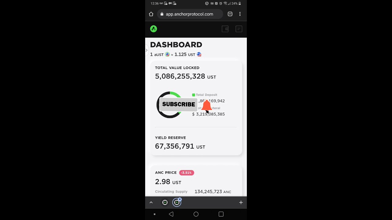 How I'm staking ANC token on Anchor?🤑
