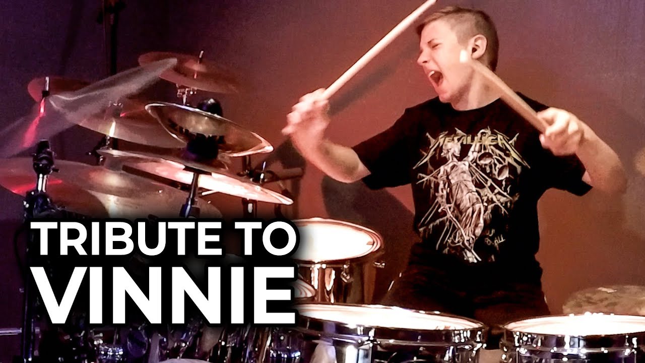 CEMETERY GATES (Tribute to Vinnie) Cover by Avery Drummer
