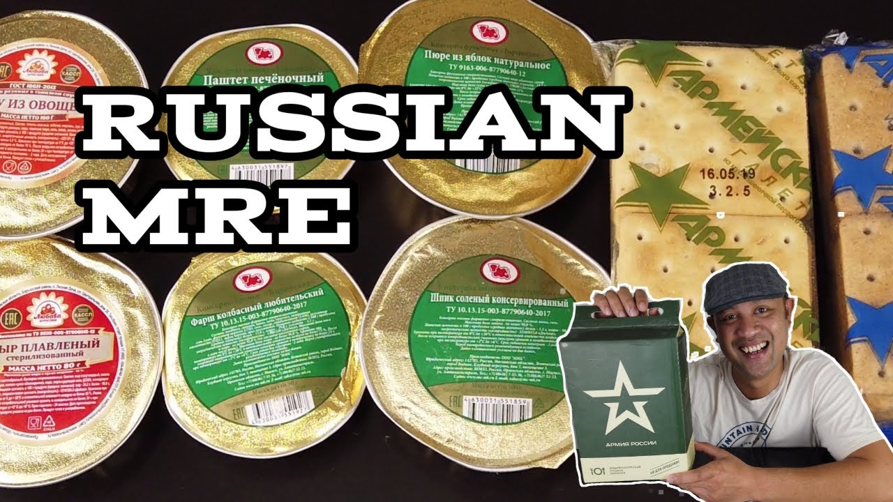 MAKAN RANSUM TENTARA RUSIA