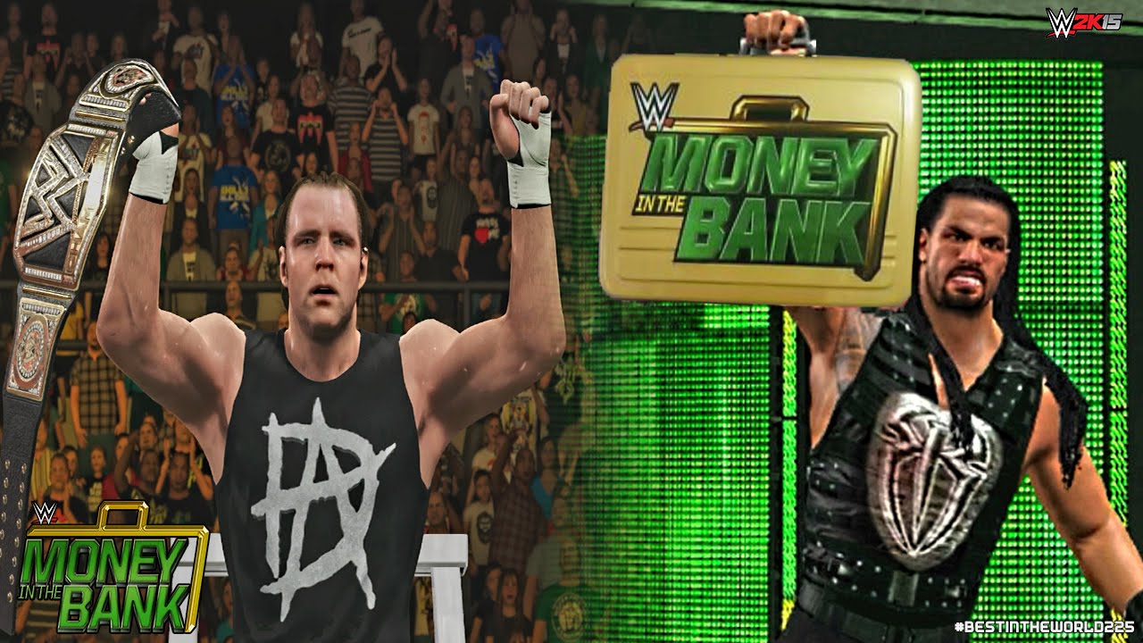 WWE Money in The Bank 2015 - Dean Ambrose Wins WWE Title & Roman Reigns Cashes in MITB!