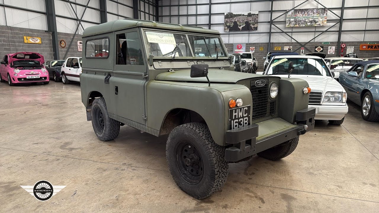 LAND ROVER SERIES 2 1960 | MATHEWSONS CLASSIC CARS | АУКЦИОН: 12, 13 и 14 НОЯБРЯ 2025 ГОДА