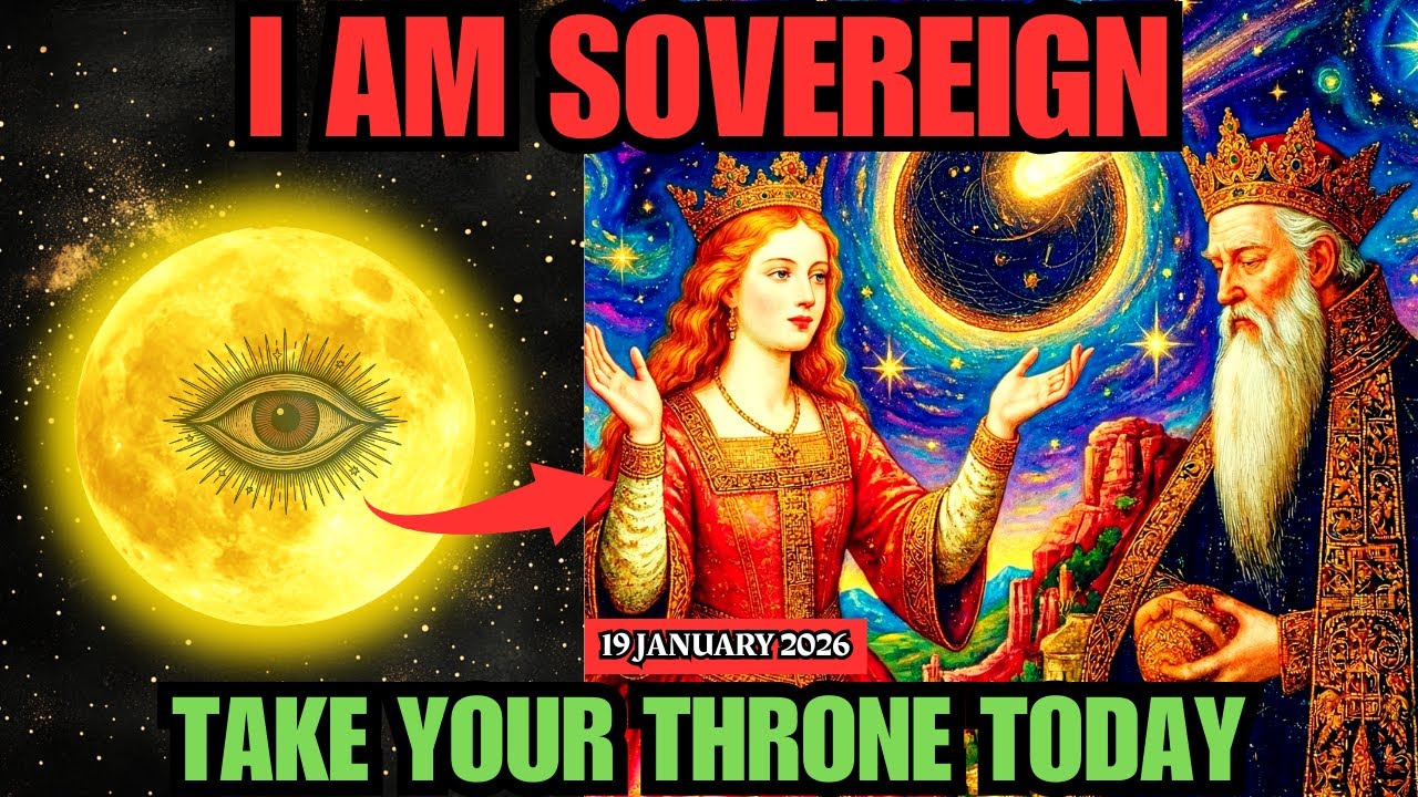 I AM SOVEREIGN (Jan 19) - Sun Enters Aquarius - Take Your Throne