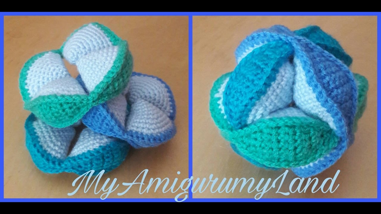 Amish puzzle ball amigurumi - palla puzzle tutorial