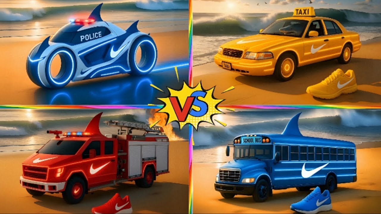 BRAINROT EXTINCTION 🆚 BRAINROT TAXI 🆚 BRAINROT FIRE TRUCK - Tiles Hop EDM Rush!