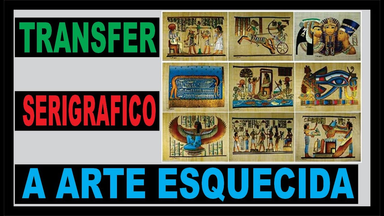TRANSFER SERIGRAFICO A ARTE ESQUECIDA