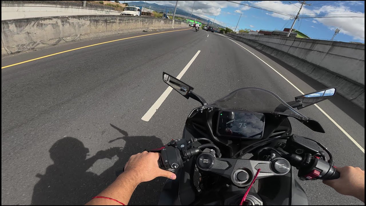 Spending the afternoon on the CBR 650R