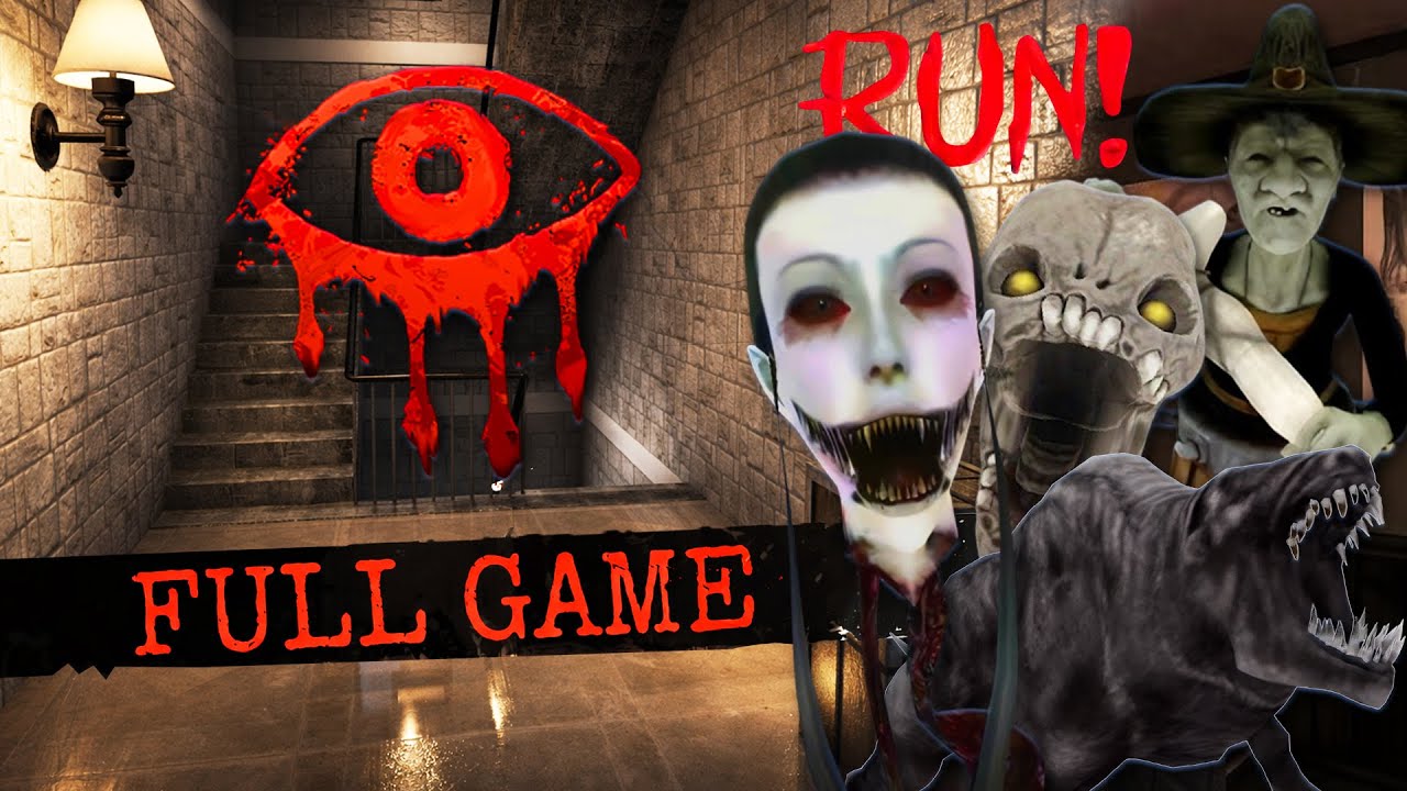 Eyes: The Horror Game - Full Game Walkthrough (No Death, Nightmare)