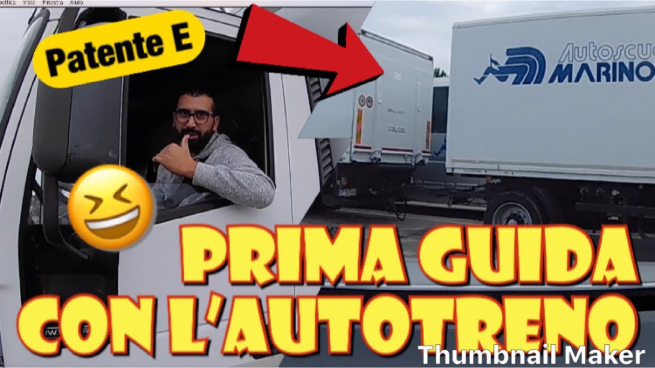 09 Novembre La mia prima guida con l'autotreno