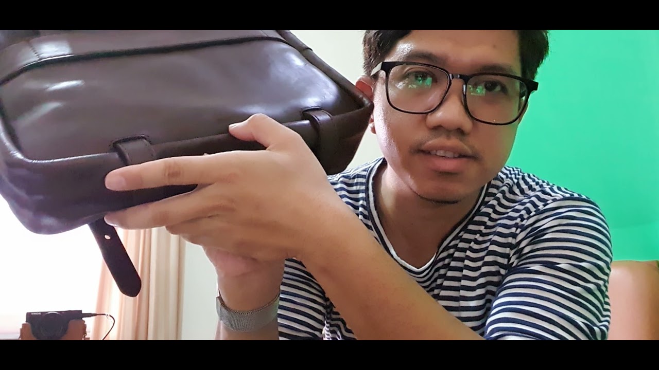 Unboxing and First look: CRAVAR leather bag, Model FC, Size 11 inch.