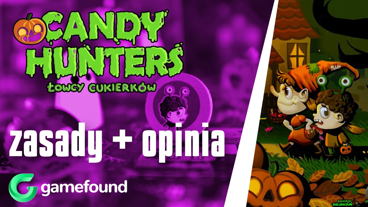 Candy Hunters - Przegląd Gamefound - ZASADY i OPINIA