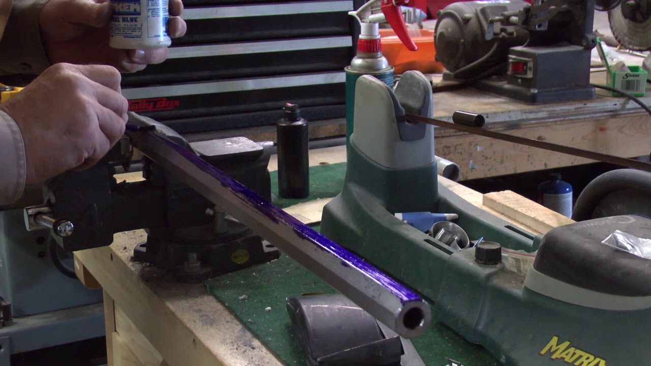 Draw Filing an Octagon Muzzleloader Barrel