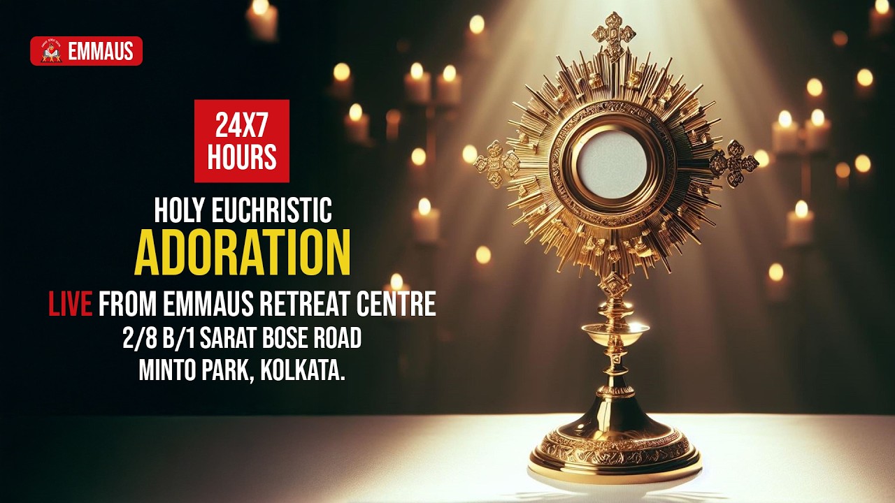 Perpetual Adoration | LIVE | Emmaus Retreat Centre | #adoration #holymass #jesus #livestream