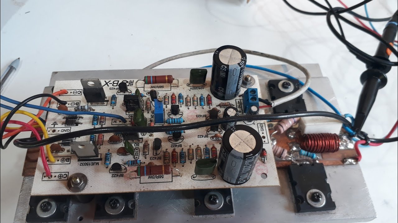 como fazer a modificação na placa RSB-X para conseguir a regulagem de bias
