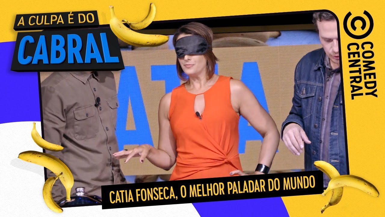 Catia Fonseca, o melhor paladar do MUNDO | A Culpa É Do Cabral no Comedy Central