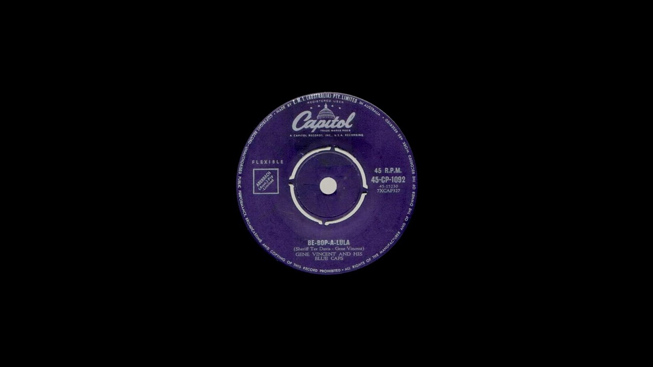 STEREO #783- Be Bop A Lula [Gene Vincent] 1956