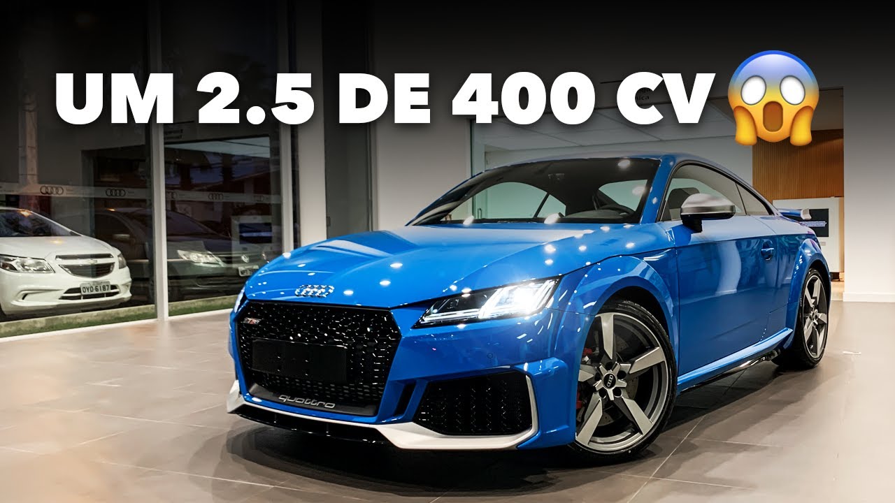 Fui conhecer o Novo Audi TTRS 2021, que custa meio milhão de reais