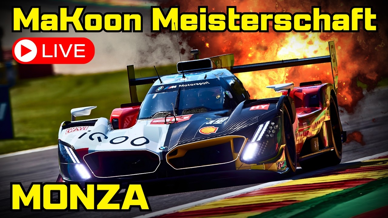 3. Runde der MaKoon Meisterschaft in Monza! | Le mans Ultimate | Multistream LIVE