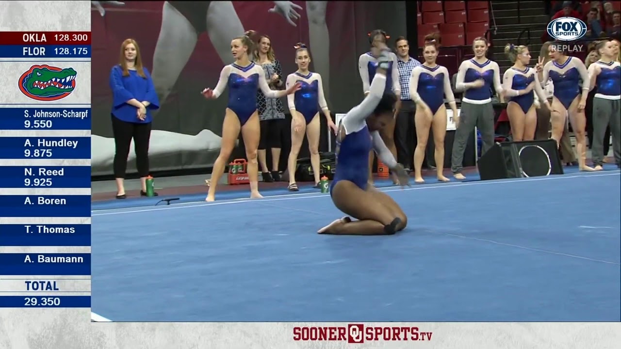 Alicia Boren (Florida) 2019 Floor vs Oklahoma 9.9