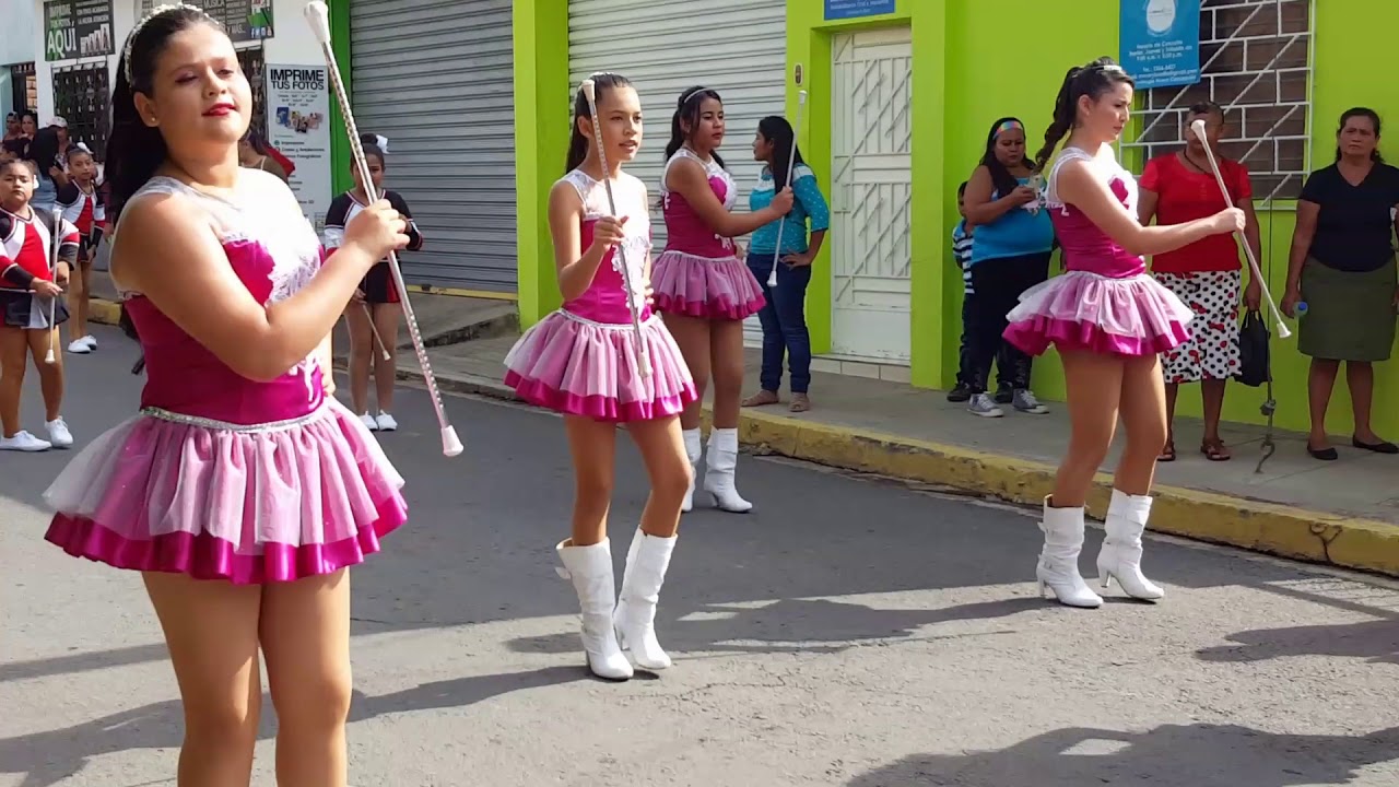 Desfile cierre del mes civico nueva concepcion 2017