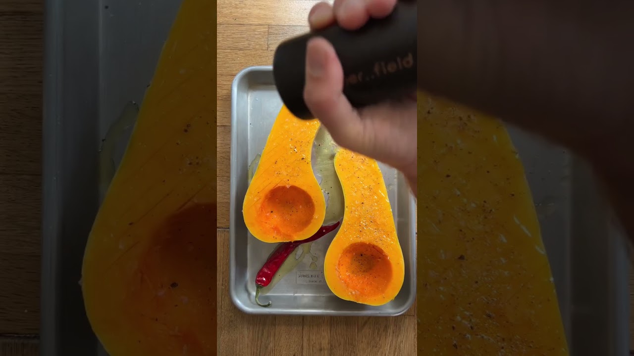 Des p&acirc;tes &agrave; la courge r&ocirc;tie 🔥🎃🍂