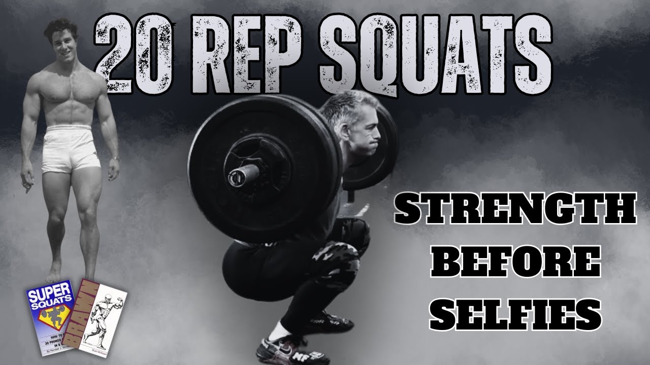 20 Rep Squat - Secret Weapon of Silver Era Lifters?