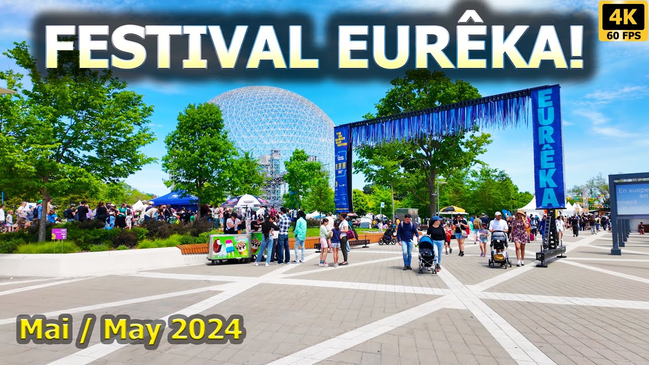 Walking Tour: Eureka Festival at Parc Jean-Drapeau Montreal / Balade Festival Eureka