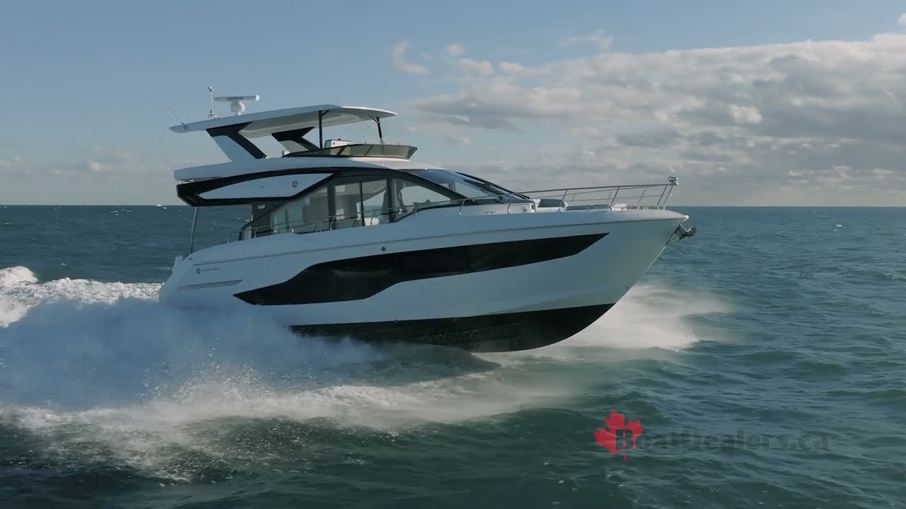Обзор яхты Cruisers 50 Fly 2026 года / двигателя Volvo Penta D8-IPS800
