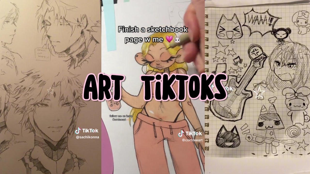 ✩Art Tiktoks I saved 😊✩