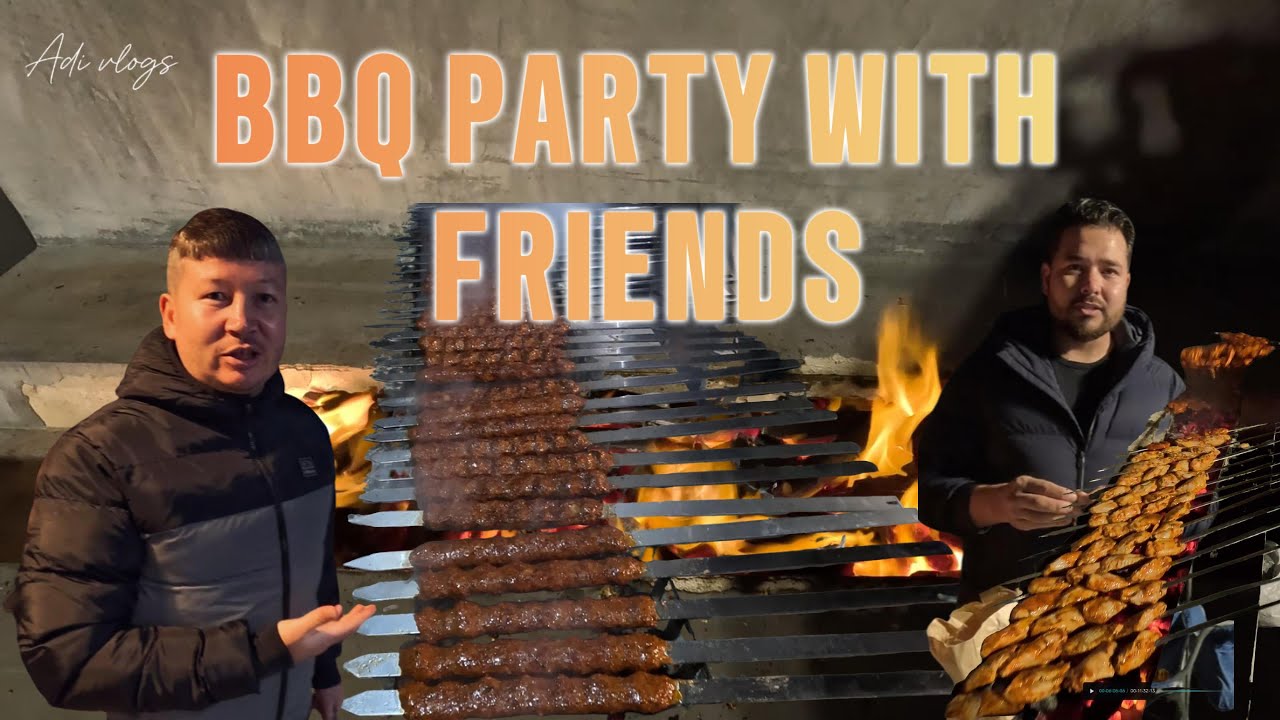 friend's gathering BBQ PARTY