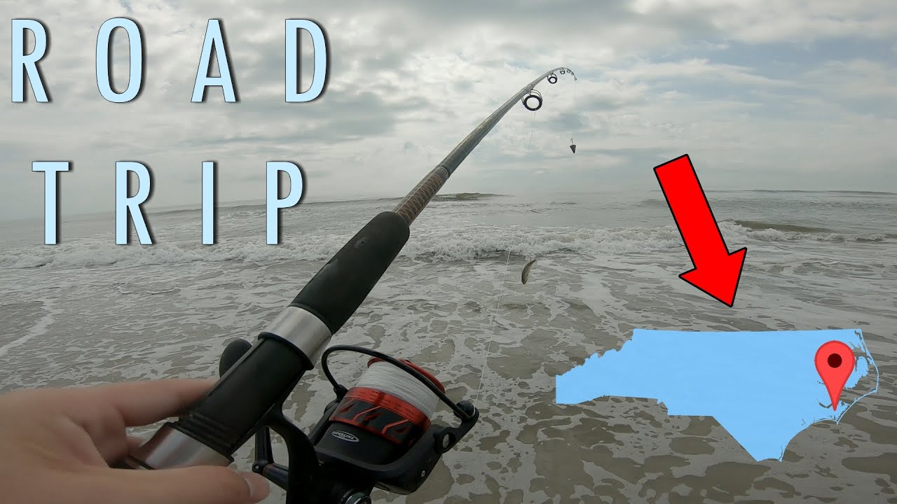 Road Trip To The NC COAST-- Fort Fisher (Fishing Moments #19)