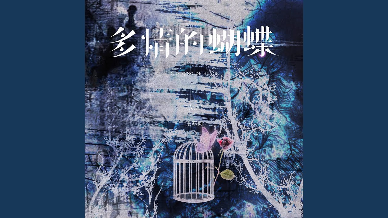 多情的蝴蝶 (女版伴奏)