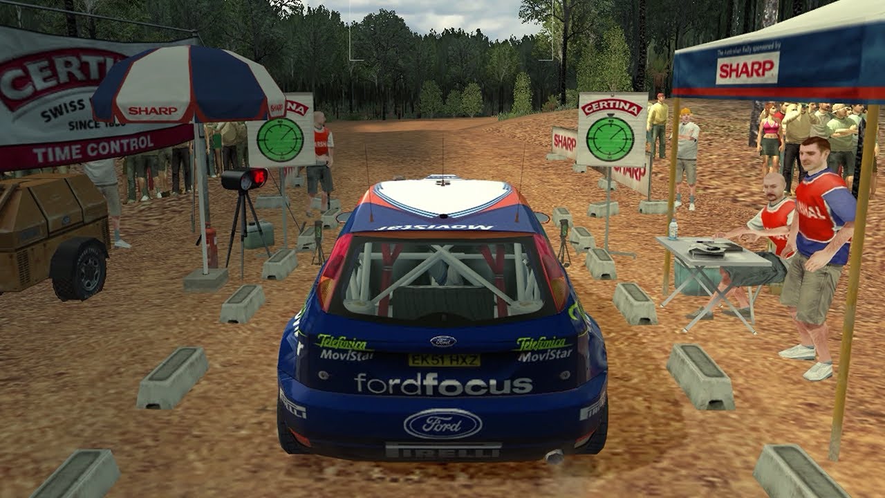 Colin McRae Rally 3 (PL) - Gameplay | Bez Komentarza