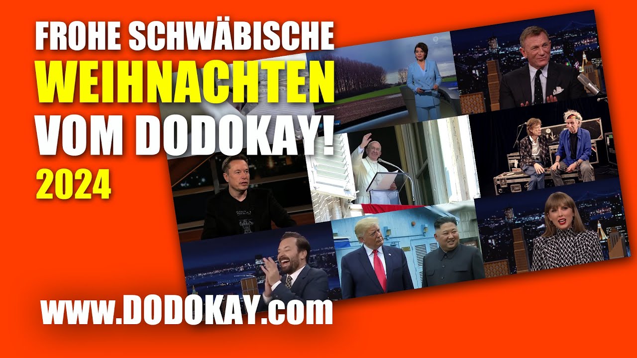 dodokay - Frohe Weihnachten auf schwäbisch - Das Weihnachtsvideo 2024