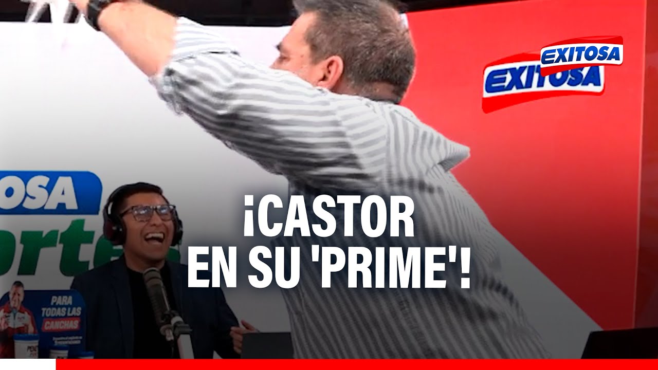 🔴🔵¡Castor en su 'prime'! Carlos Panez reta un baile por 100 soles a Gonzalo Núñez