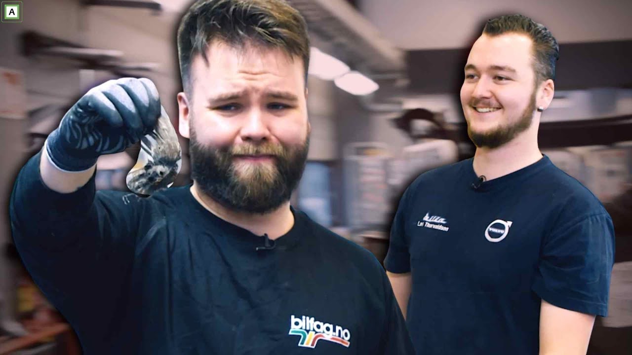 Jobber på et verksted, men jeg suger i jobben.