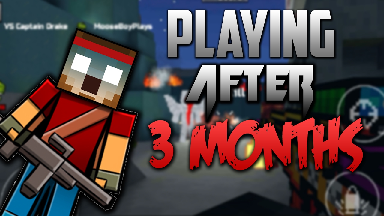 PLAYING PIXEL GUN 3D AFTER 3 MONTHS [ DO NOT CLICK WORST GAMEPLAY]