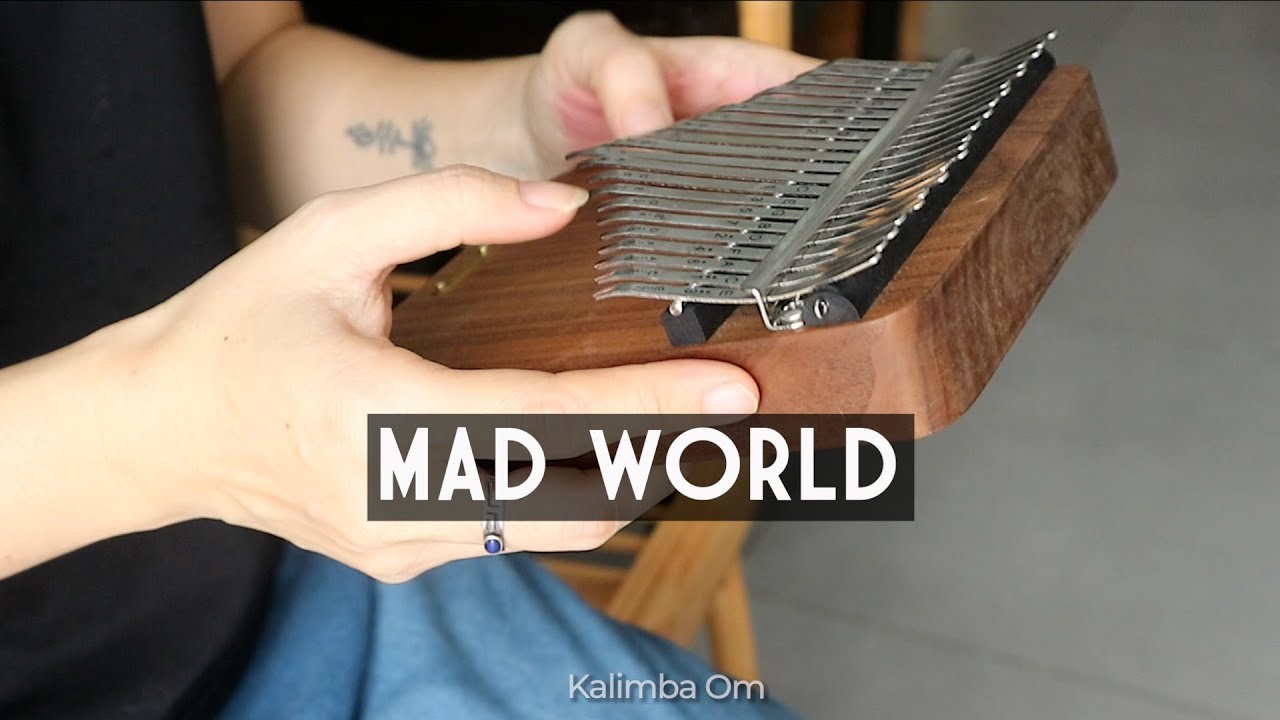Mad World (Gary Jules) | 21-Key Kalimba Cover With Tabs in Description