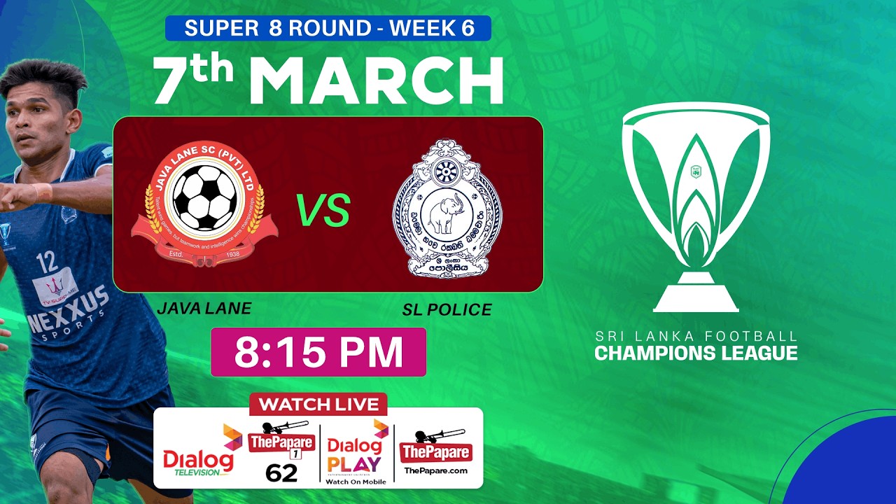 LIVE: Java Lane SC vs SL Police SC  -  FFSL Champions League 2025/26