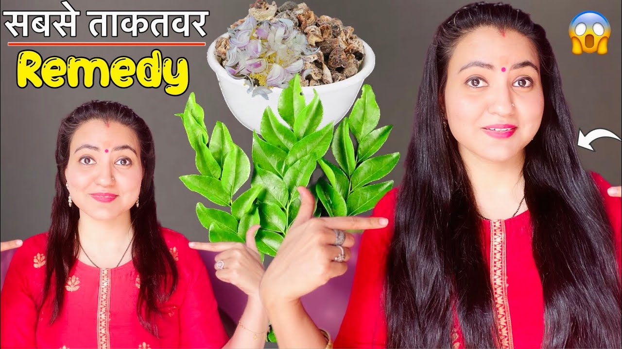 7 Days Challenge :World's #1 Remedy To Stop Hair Fall & Get Longer,Thicker & Faster Hair Growth❤️