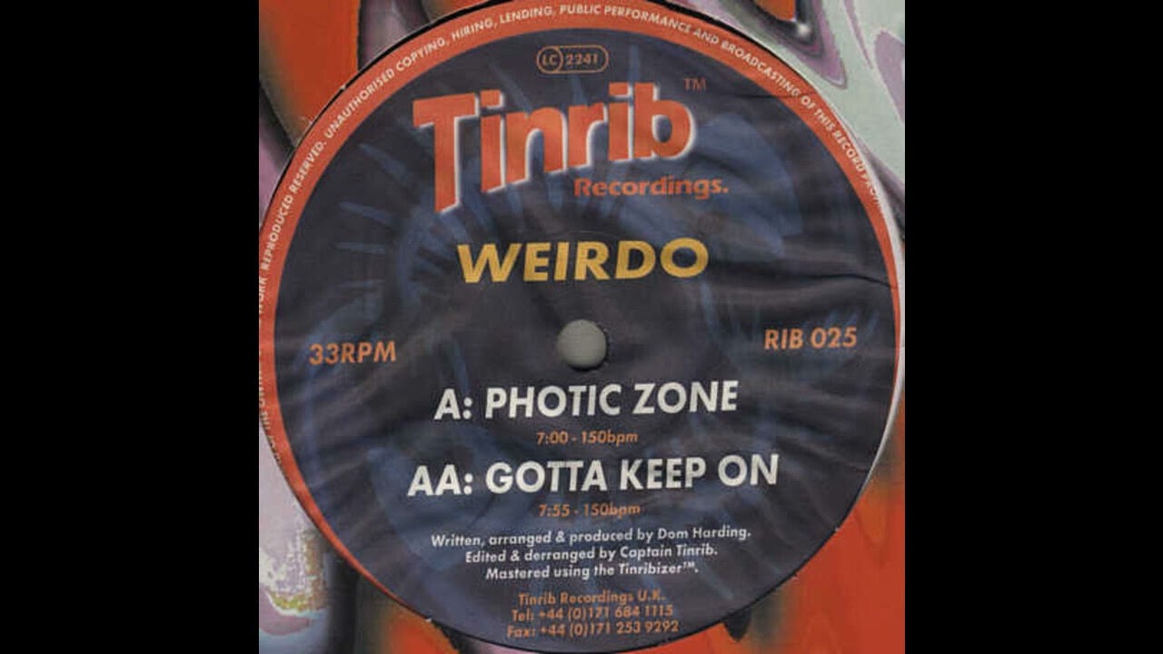 Weirdo - Photic Zone (Hard Trance 1998)